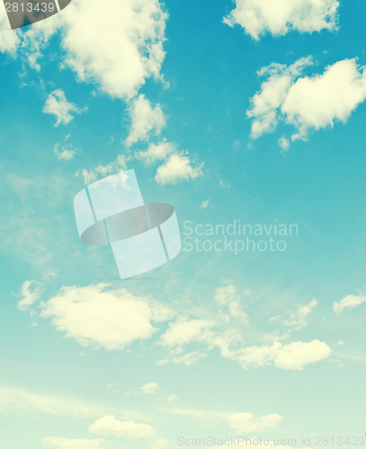 Image of blue sky