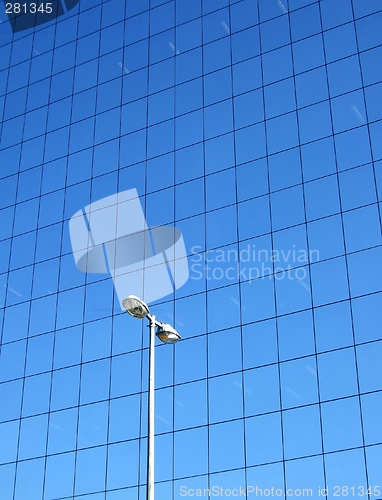 Image of Buildings reflections on the Stock Exchange building