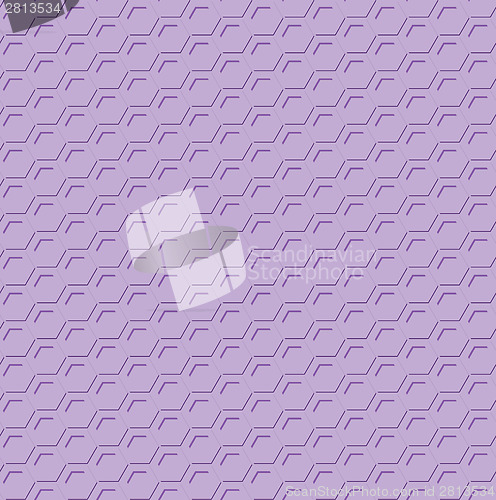 Image of Purple hexagon seamless pattern 
