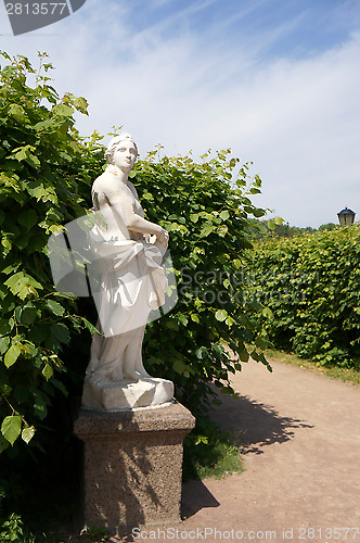 Image of Marble sculpture in the park