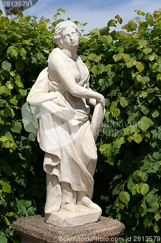 Image of Marble sculpture in the park