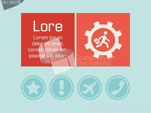 Image of Business Infographic Elements.