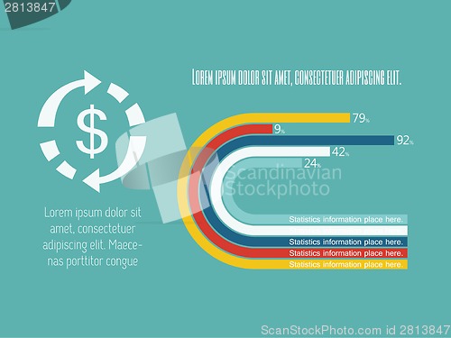 Image of Business Infographic Elements.