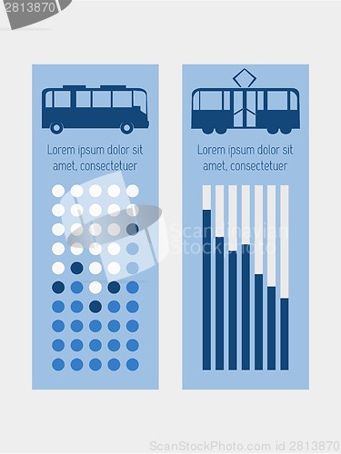 Image of Transportation Infographic Elements.