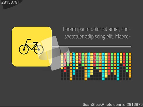 Image of Transportation Infographic Elements.