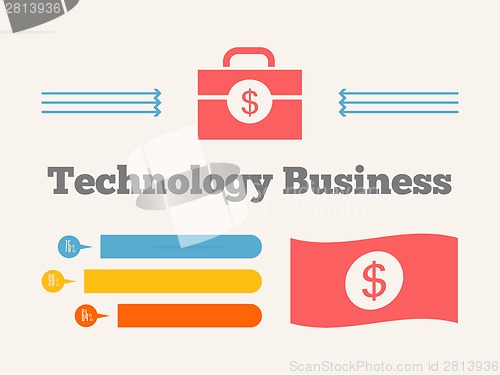 Image of Business Infographic Elements.