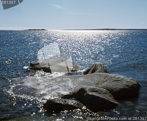 Image of Flares on the water