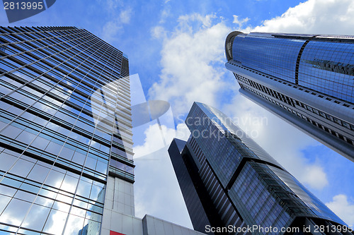 Image of Modern business center in hongkong 