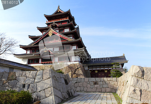 Image of Japanese castle in Kyoto