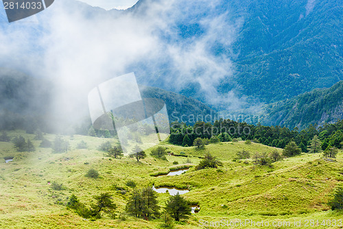 Image of Wuling mountain at Taiwan