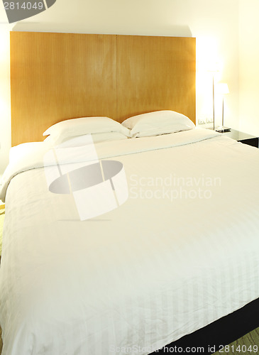 Image of Bed in room