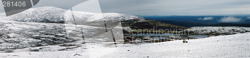 Image of Panorama of Iolga tundra