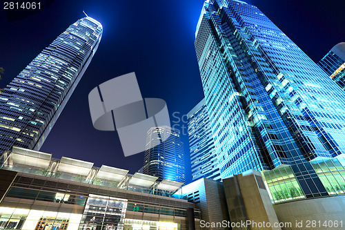 Image of Hong Kong business district