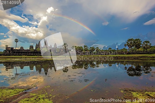 Image of Sunset over Angkor Wat