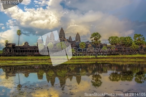 Image of Sunset over Angkor Wat