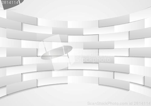 Image of Abstract grey technical background