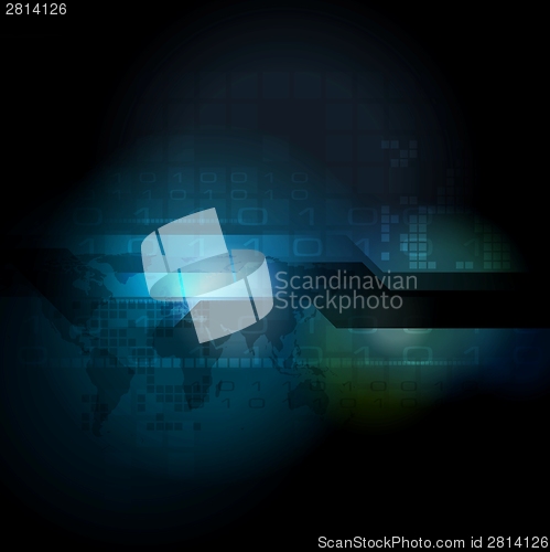 Image of Abstract hi-tech vector design