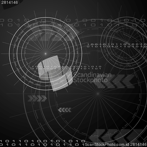 Image of Elegant technology vector design