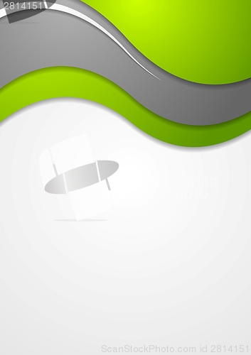 Image of Abstract waves background. Vector illustration