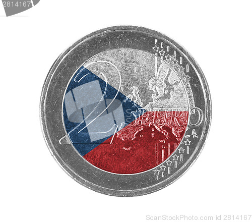 Image of Euro coin, 2 euro