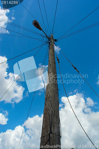 Image of electricity pole