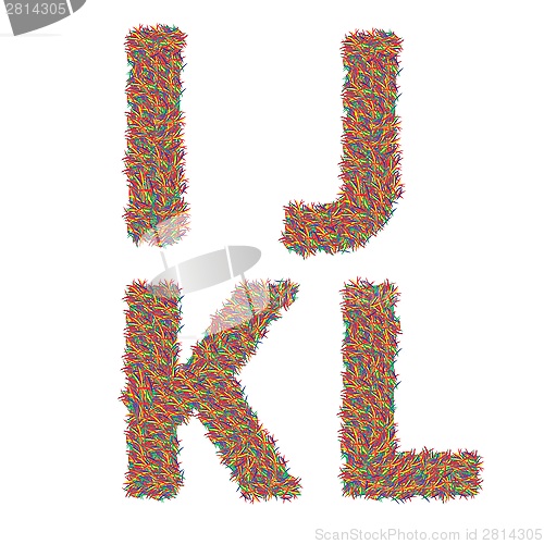 Image of letters