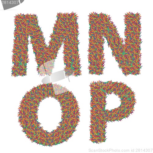 Image of letters