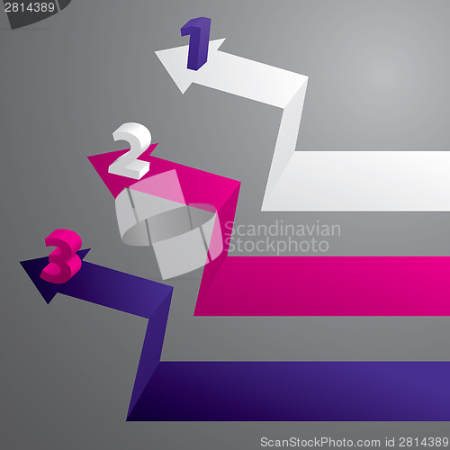 Image of Arrow infographic design