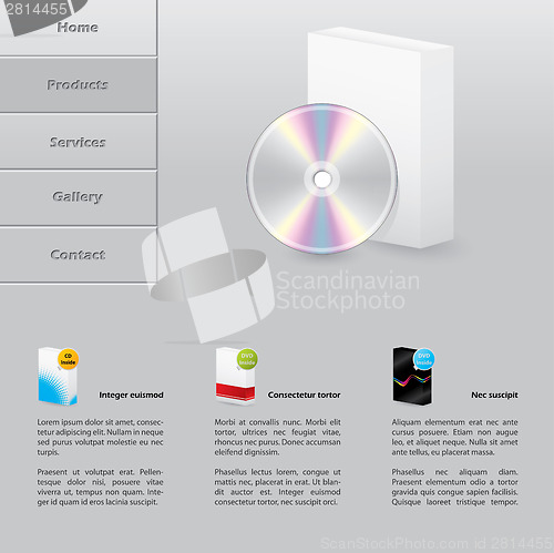Image of Simple software selling website 