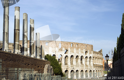 Image of collosseum rome italy