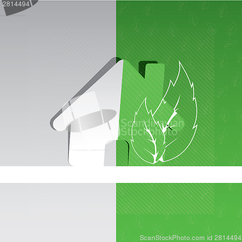 Image of Eco home background design