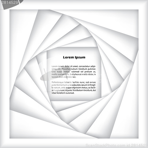 Image of Abstract background design with 3d squares