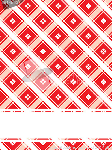 Image of Textured red background with quad dots