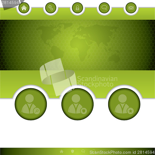 Image of Social networking website design