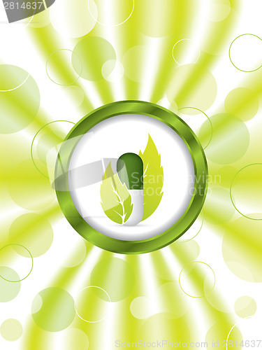 Image of Herbal pill brochure