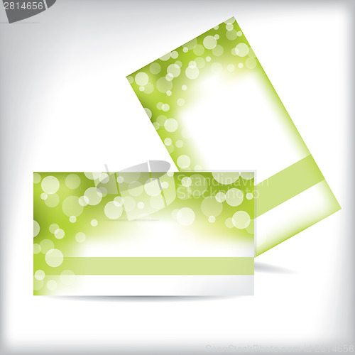 Image of Business card template