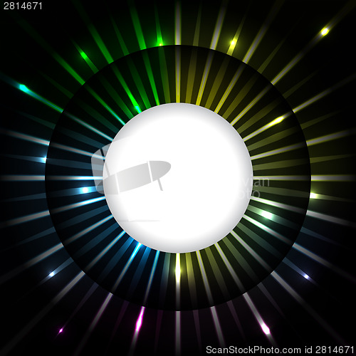 Image of Abstract plasma ray background design