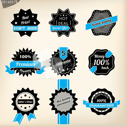 Image of Hipster retro badge designs