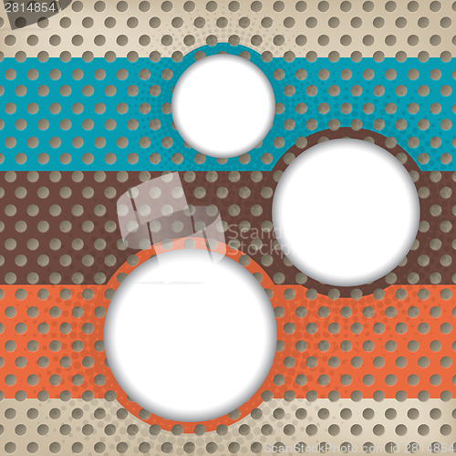 Image of Abstract background design with text containers