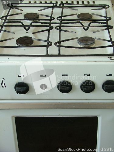 Image of gas stove