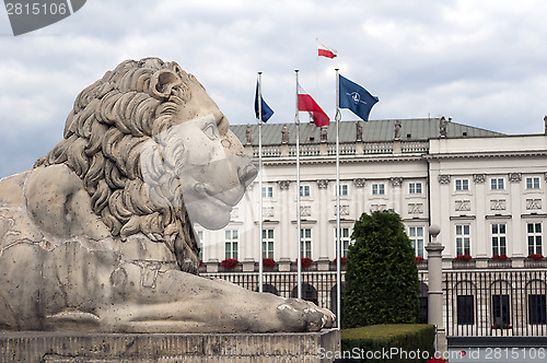 Image of Polish Presidential Palace.