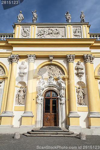 Image of Wilanow Palace, Warsaw, Poland.