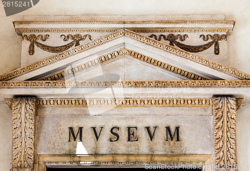 Image of Italian Museum Entrance