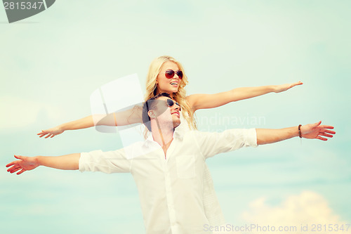 Image of couple at seaside