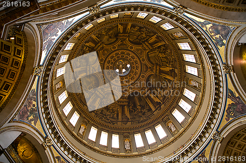 Image of Church Interior of St Paul's in London