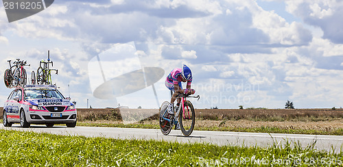 Image of The Cyclist Michele Scarponi 