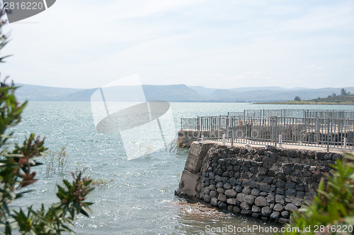 Image of Kineret lake in Israel