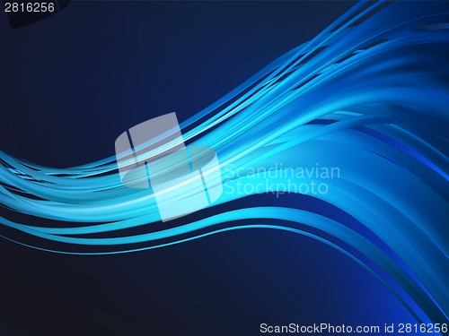 Image of Blue background design template. EPS 8