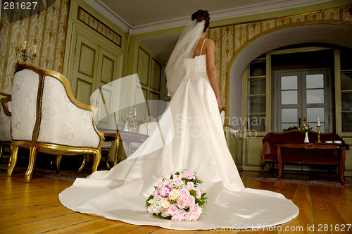 Image of Dress and flowers