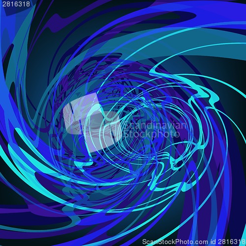 Image of Blue abstract stylish fantasy background. EPS8